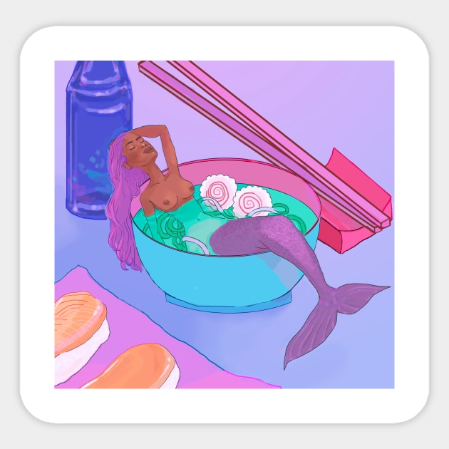 mermaid Sticker by gcogle
